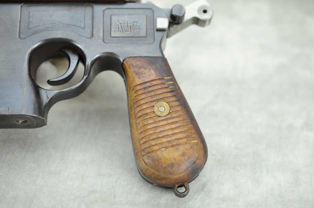 Chinese Shansei/ Shanxi Arsenal Type 17 Broomhandle C96 .45 ACP-img-6