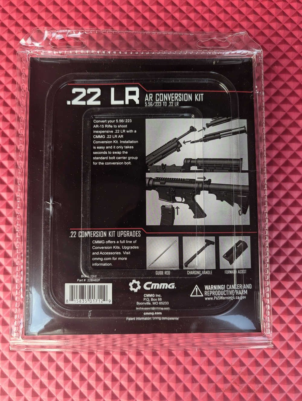 CMMG .22 LR AR Conversion Kit – Stainless Steel–10-Round Mag Free Shipping -img-3