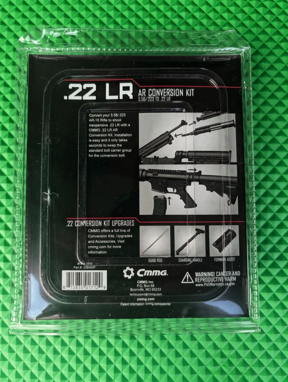 CMMG .22 LR AR Conversion Kit – Stainless Steel–10-Round Mag Free Shipping -img-1