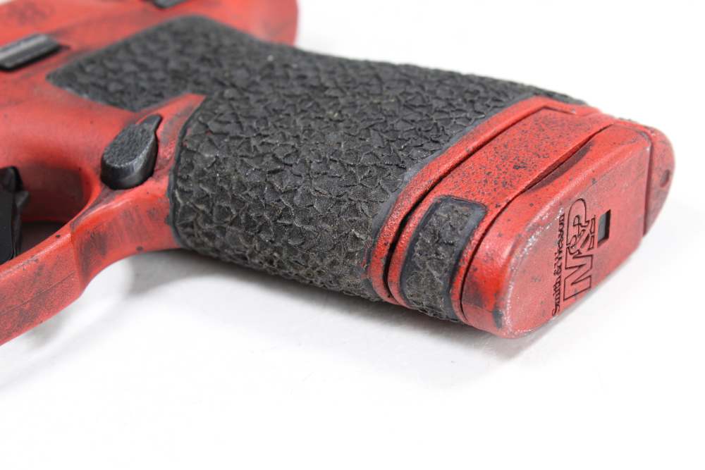 Smith and Wesson S&W M&P Shield 9mm Compact Semi Auto w/ Custom Cerakote-img-17
