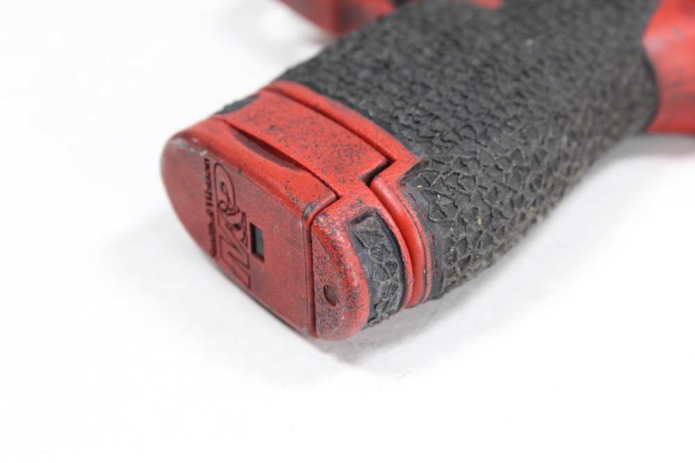 Smith and Wesson S&W M&P Shield 9mm Compact Semi Auto w/ Custom Cerakote-img-16