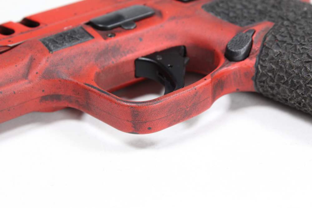 Smith and Wesson S&W M&P Shield 9mm Compact Semi Auto w/ Custom Cerakote-img-18