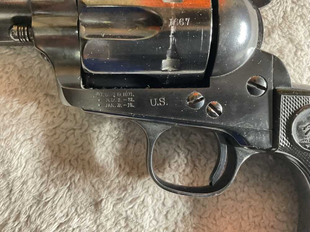 Colt Single Action Army “US Cavalry” 7 1/2 barrel 45 Colt-img-8