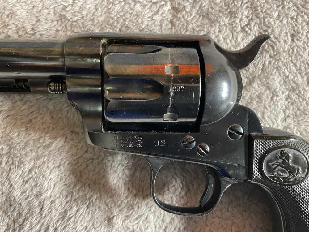 Colt Single Action Army “US Cavalry” 7 1/2 barrel 45 Colt-img-7