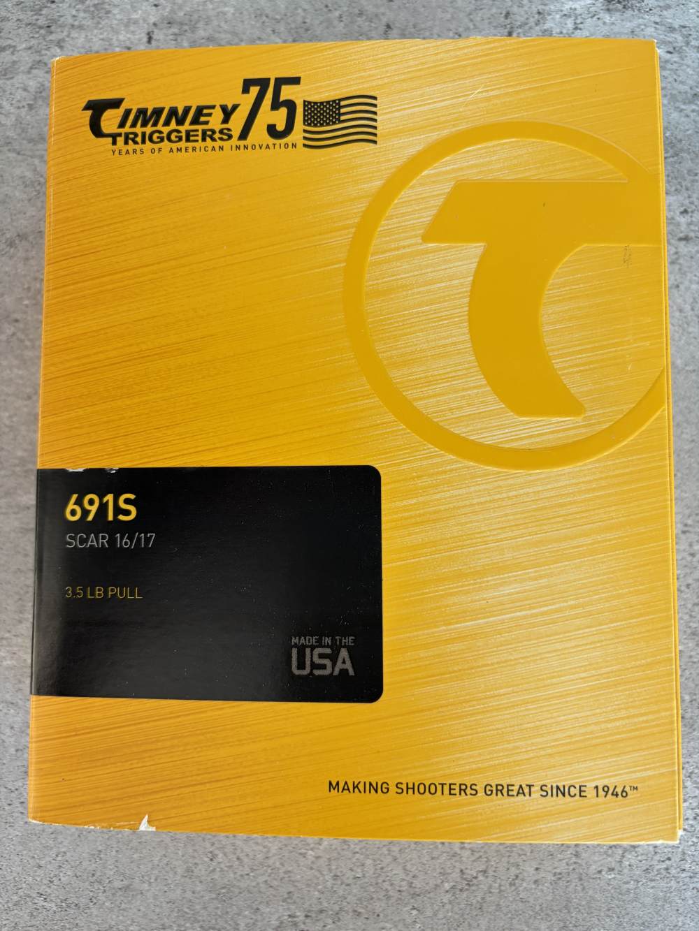 NIB, Timney FN Scar 16/17, 3.5 lb Trigger 691S-img-1