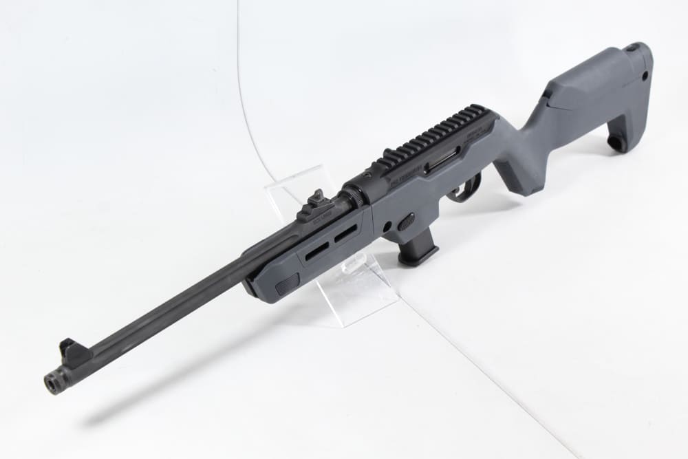 Ruger PC Carbine Takedown 9mm Semi Automatic Rifle Glock Mags w/ Gray Stock-img-0