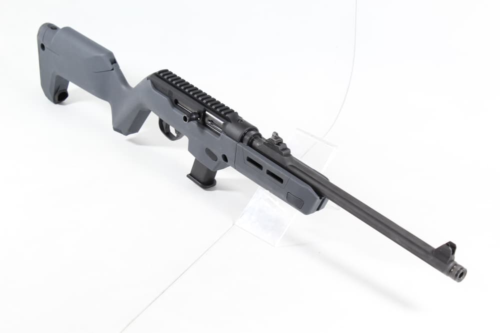 Ruger PC Carbine Takedown 9mm Semi Automatic Rifle Glock Mags w/ Gray Stock-img-1