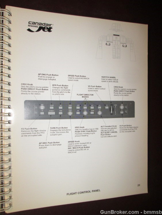 CANADAIR Regional JET FLIGHT DECK Manual, Sept. 1998 Edition-img-12