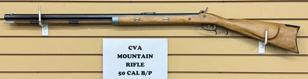 CVA Mountain Rifle Collectors item EARLY TYPE 1 Made in 1977 50 Cal-img-1