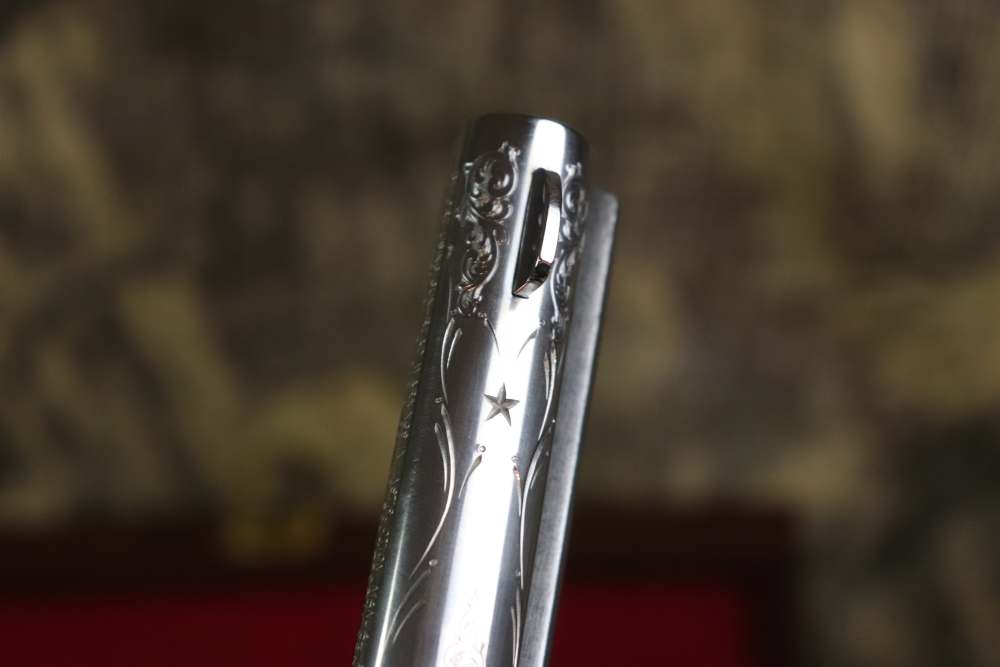 Ruger Vaquero 1 of 50 factory engraved 45 Colt 4 5/8" ANIC penny start-img-41