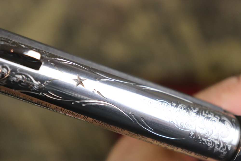 Ruger Vaquero 1 of 50 factory engraved 45 Colt 4 5/8" ANIC penny start-img-21
