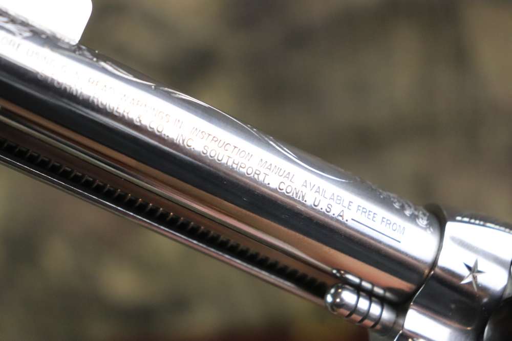 Ruger Vaquero 1 of 50 factory engraved 45 Colt 4 5/8" ANIC penny start-img-19