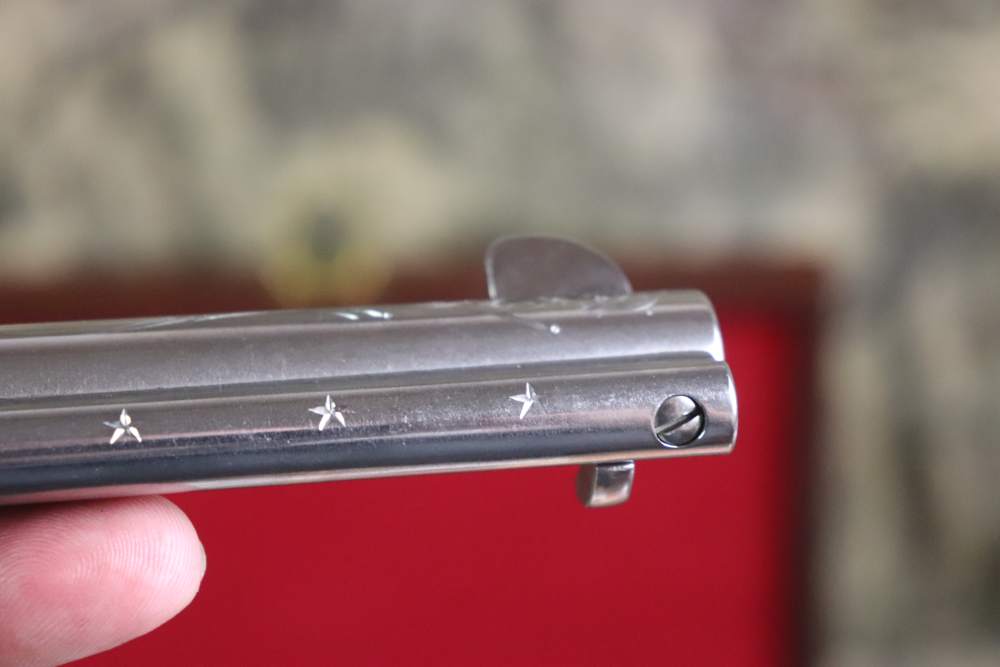 Ruger Vaquero 1 of 50 factory engraved 45 Colt 4 5/8" ANIC penny start-img-28