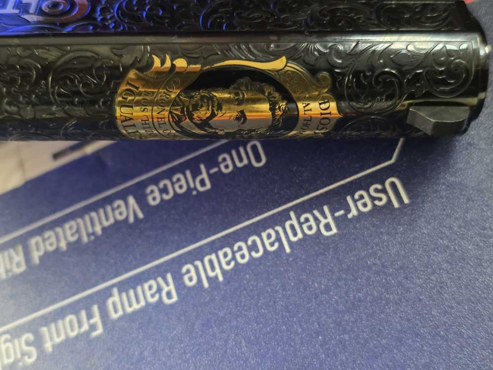 COLT 1911 38 SUPER SAM COLT ENGRAVED FACTORY NEW ON SALE-img-7