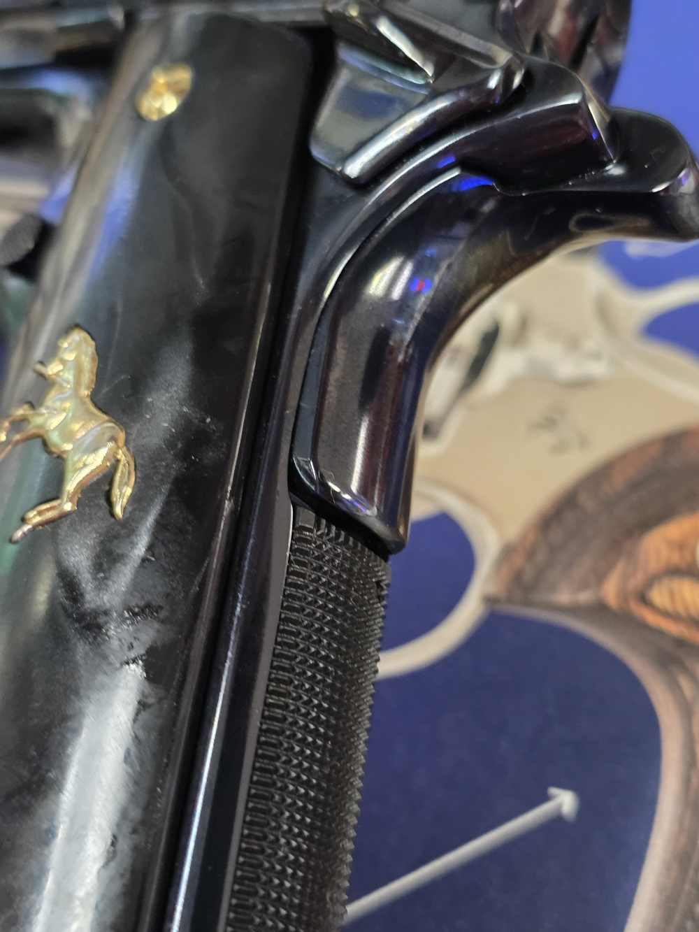 COLT 1911 38 SUPER SAM COLT ENGRAVED FACTORY NEW ON SALE-img-4