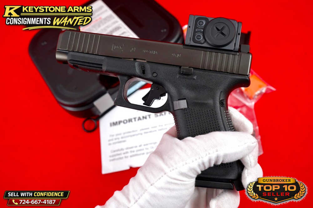 Blue Label Glock G49 Gen 5 MOS7 9MM w/ Holosun, Action Work & More As New-img-12