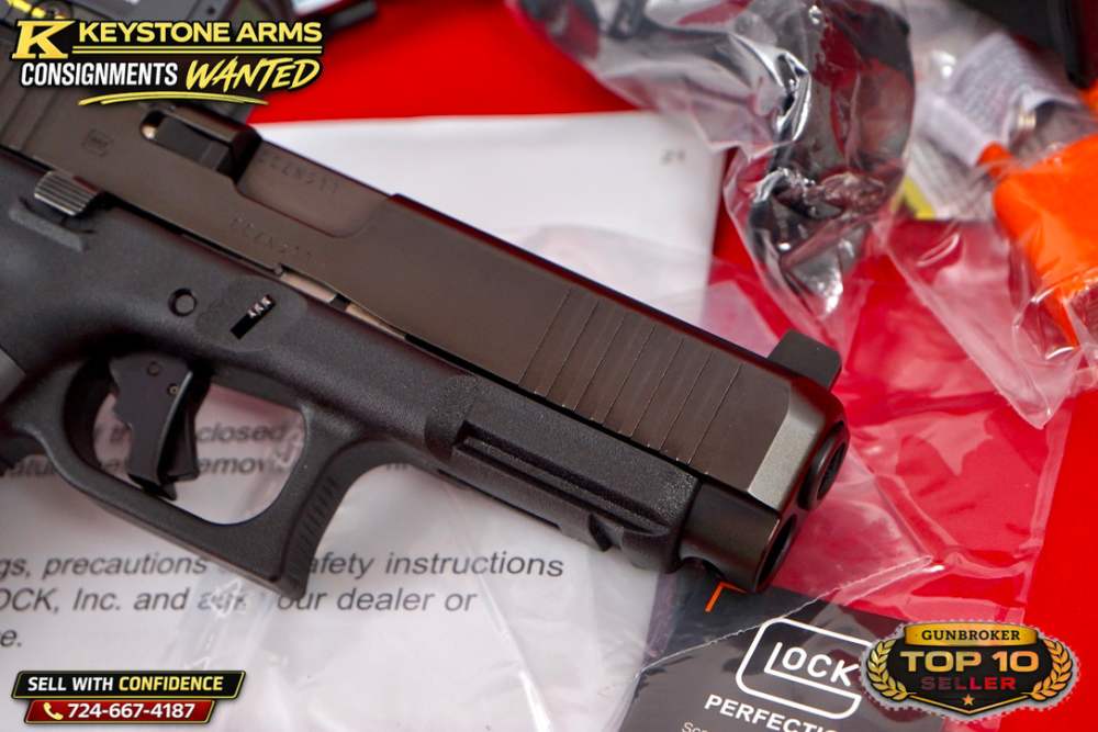 Blue Label Glock G49 Gen 5 MOS7 9MM w/ Holosun, Action Work & More As New-img-8