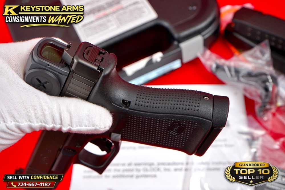 Blue Label Glock G49 Gen 5 MOS7 9MM w/ Holosun, Action Work & More As New-img-16