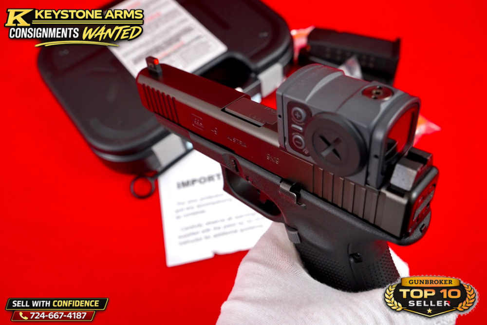 Blue Label Glock G49 Gen 5 MOS7 9MM w/ Holosun, Action Work & More As New-img-14