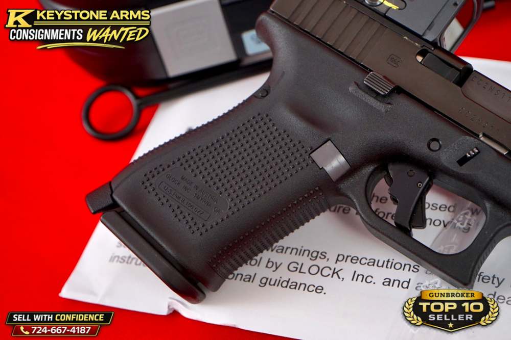 Blue Label Glock G49 Gen 5 MOS7 9MM w/ Holosun, Action Work & More As New-img-10