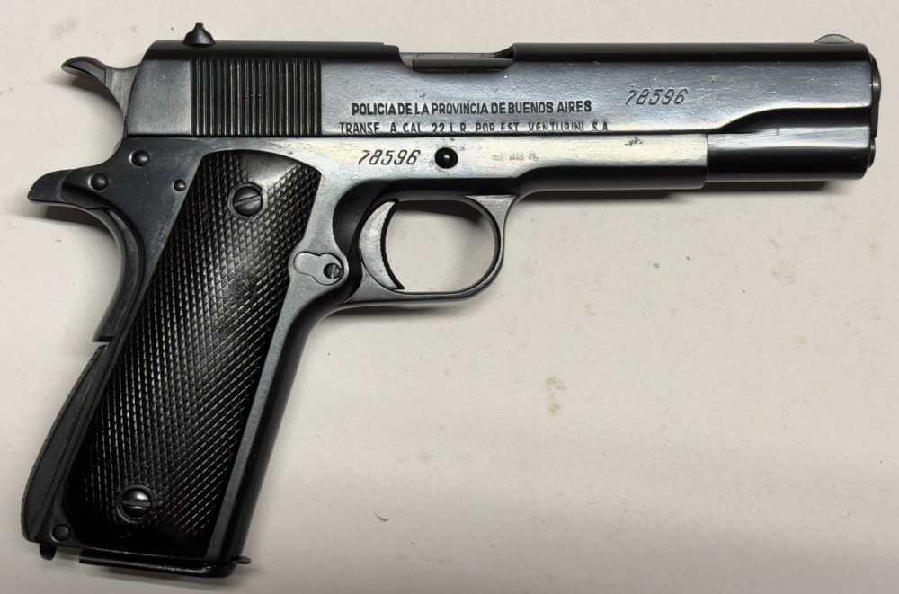 Argentine Military 1911 .22 floating chamber colt-img-1