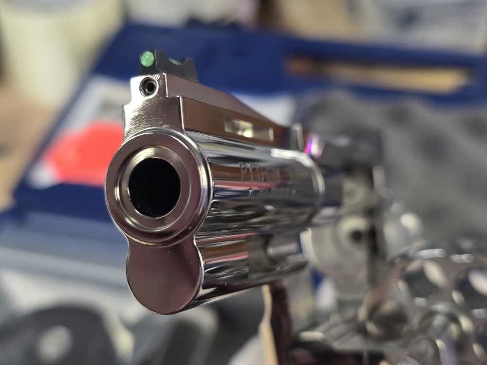 COLT PYTHON 3INCH 357MAG  BRIGHT STAINLESS GENUINE STAG GRIPS  NEW ON SALE-img-15
