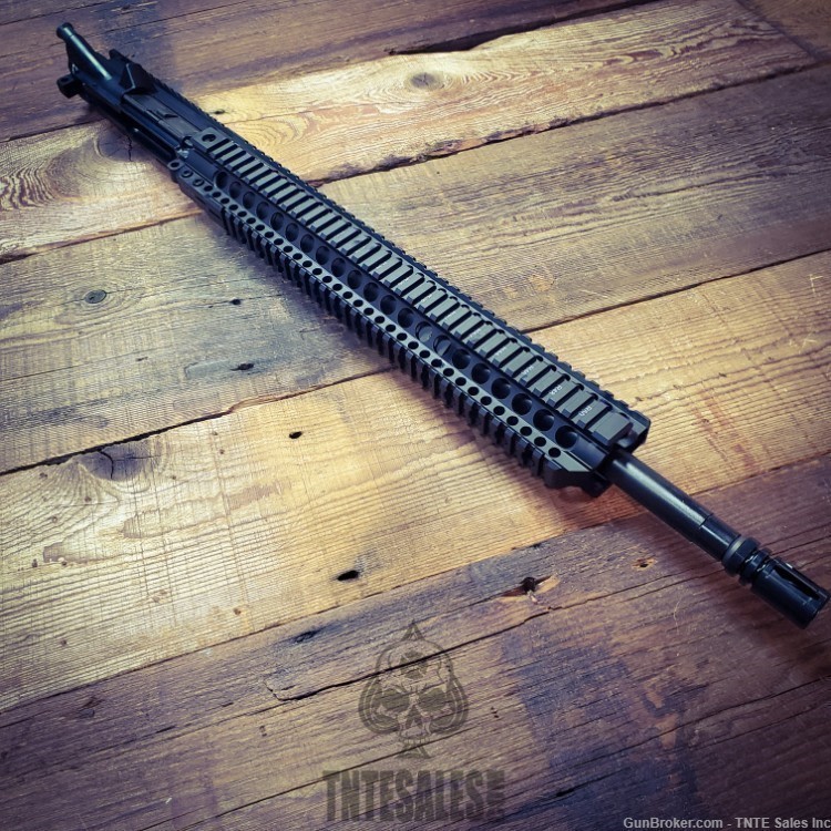 5.56 18" 1/7 MI Quadrail AR15 M4 MK12 Upper SPR DMR Midwest Industies-img-4