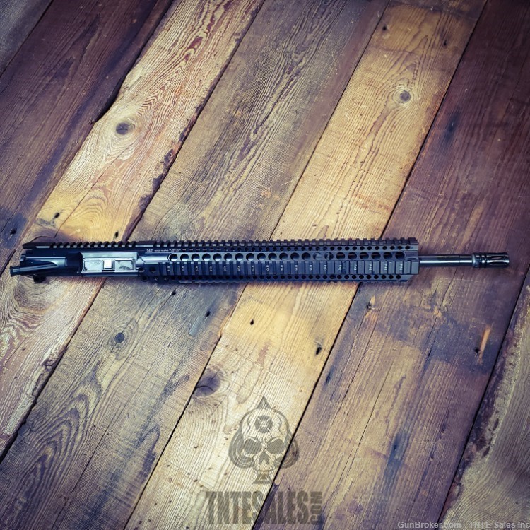 5.56 18" 1/7 MI Quadrail AR15 M4 MK12 Upper SPR DMR Midwest Industies-img-1