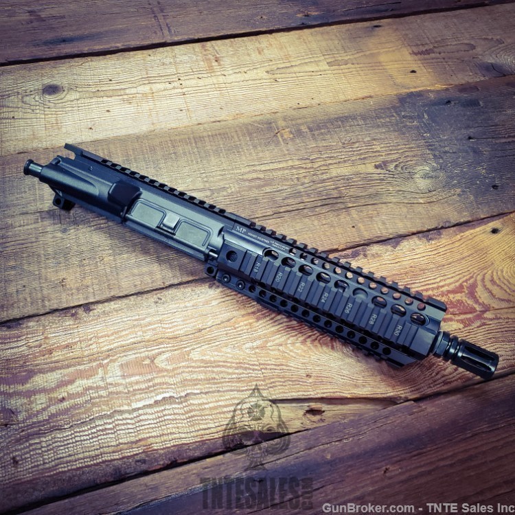 5.56 Nato 7.5" 1/7 MI Quadrail  Quad Rail Upper MK-18 MK18 Pistol SBR QPQ-img-2