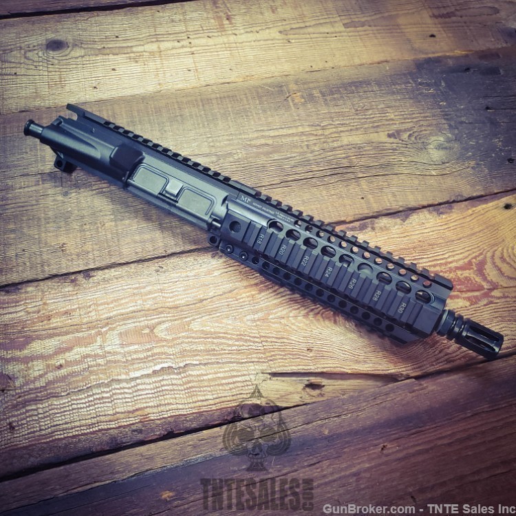 5.56 Nato 7.5" 1/7 MI Quadrail  Quad Rail Upper MK-18 MK18 Pistol SBR QPQ-img-1