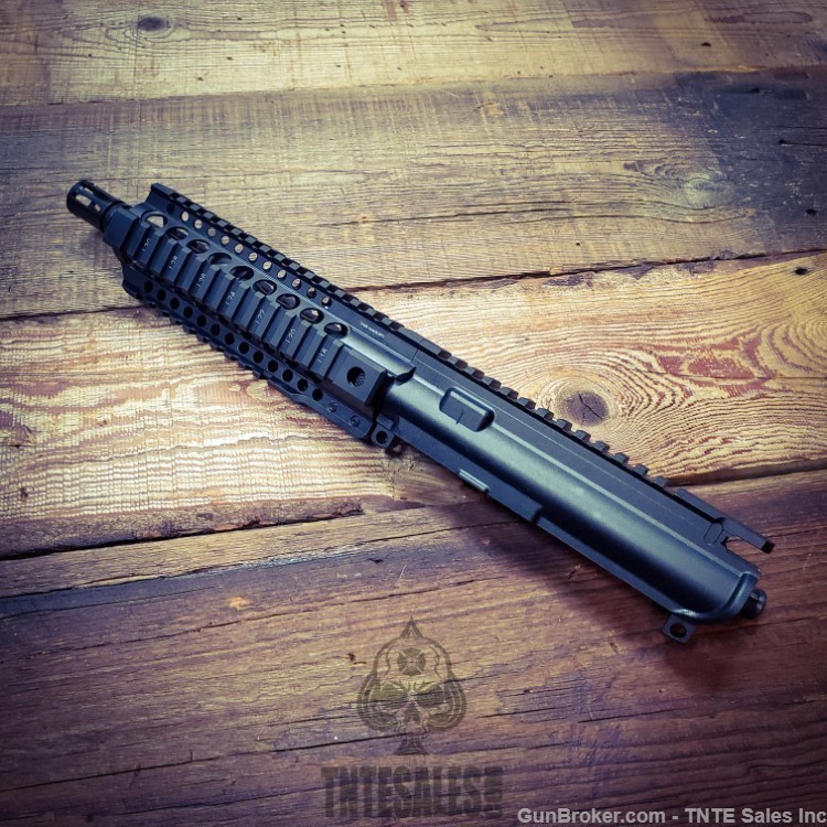 5.56 Nato 7.5" 1/7 MI Quadrail  Quad Rail Upper MK-18 MK18 Pistol SBR QPQ-img-6