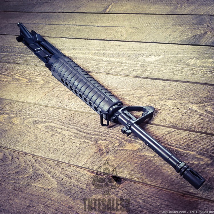 Midlength Mid Length upper 5.56 .223 AR15 M4 1/7 Chrome Lined-img-3