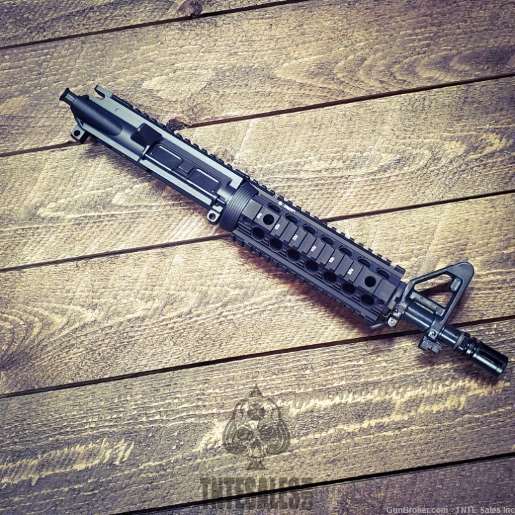 10.5" Upper 5.56mm NATO M-4 MK-18 AR-15 Quad Rail-img-0