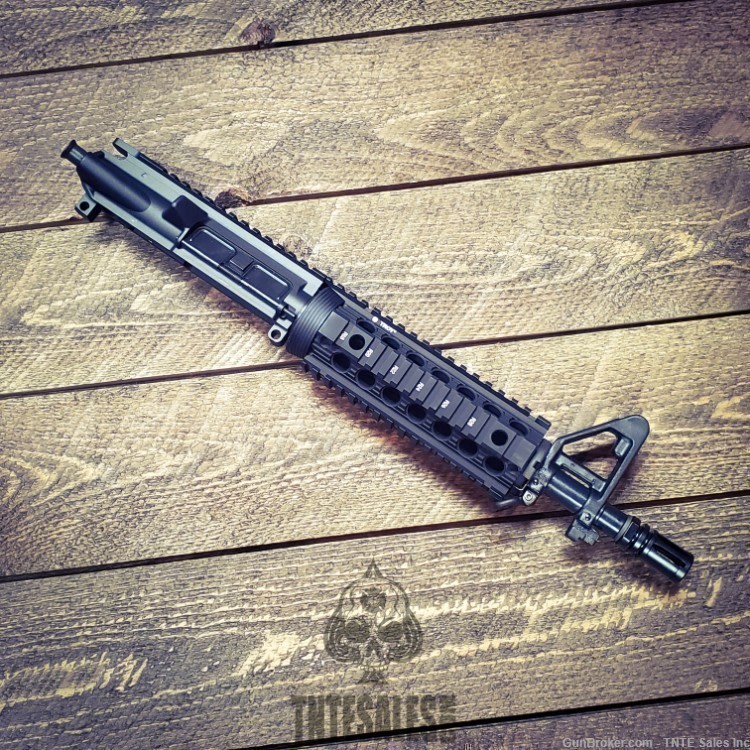 10.5" Upper 5.56mm NATO M-4 MK-18 AR-15 Quad Rail-img-1