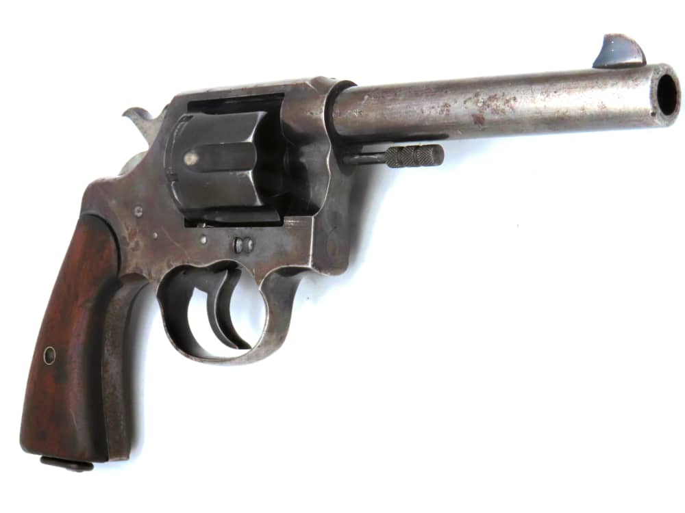 WW1 British Contract Colt New Service Revolver Unaltered .455 Webley 1915-img-11
