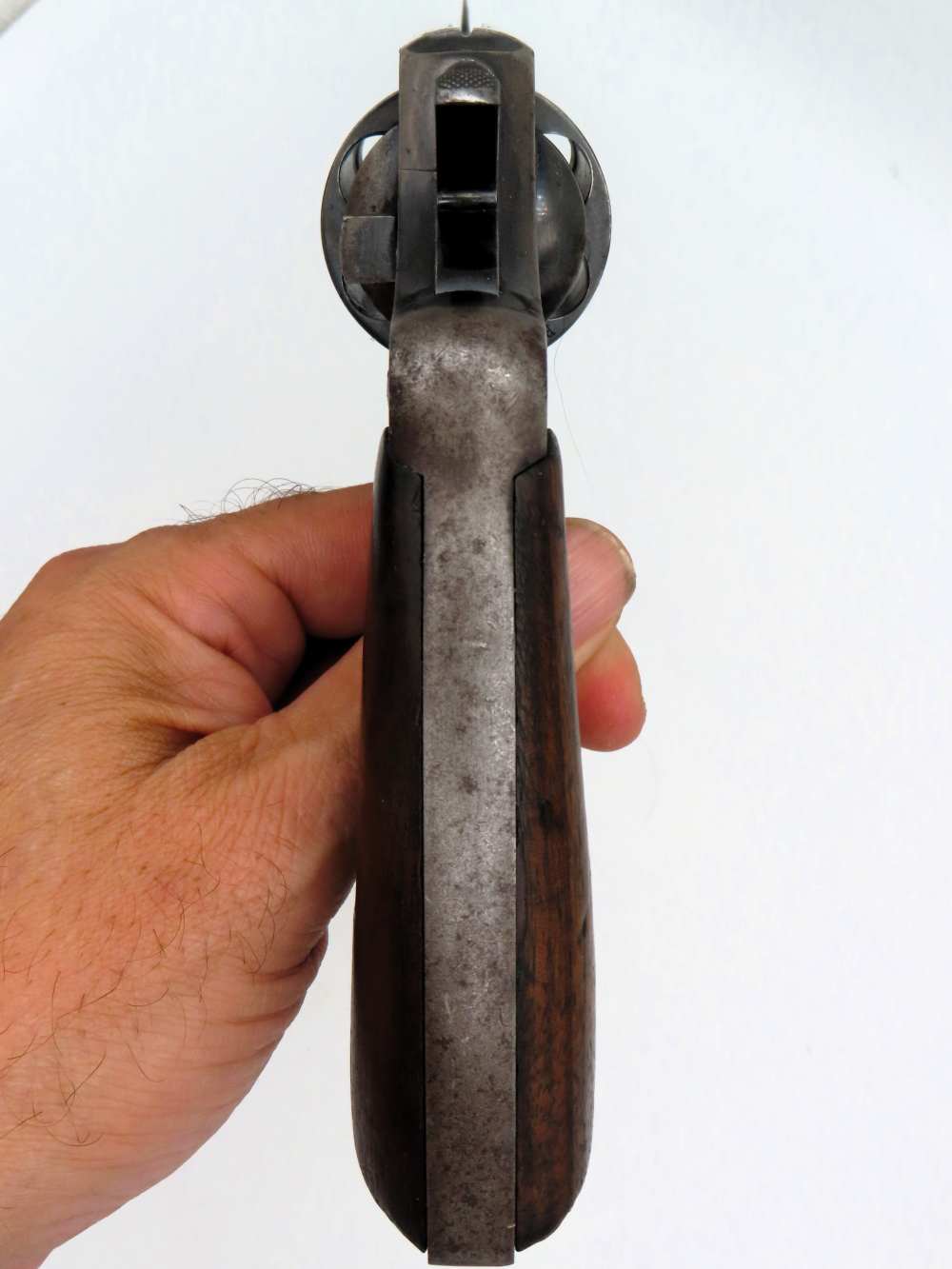 WW1 British Contract Colt New Service Revolver Unaltered .455 Webley 1915-img-1