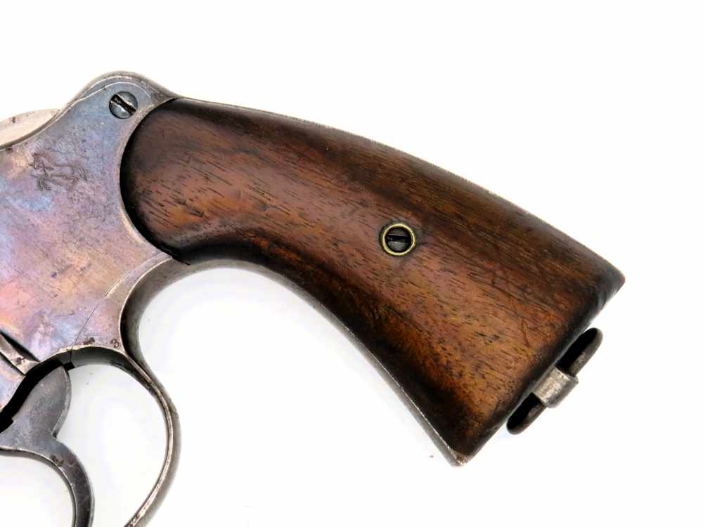 WW1 British Contract Colt New Service Revolver Unaltered .455 Webley 1915-img-13