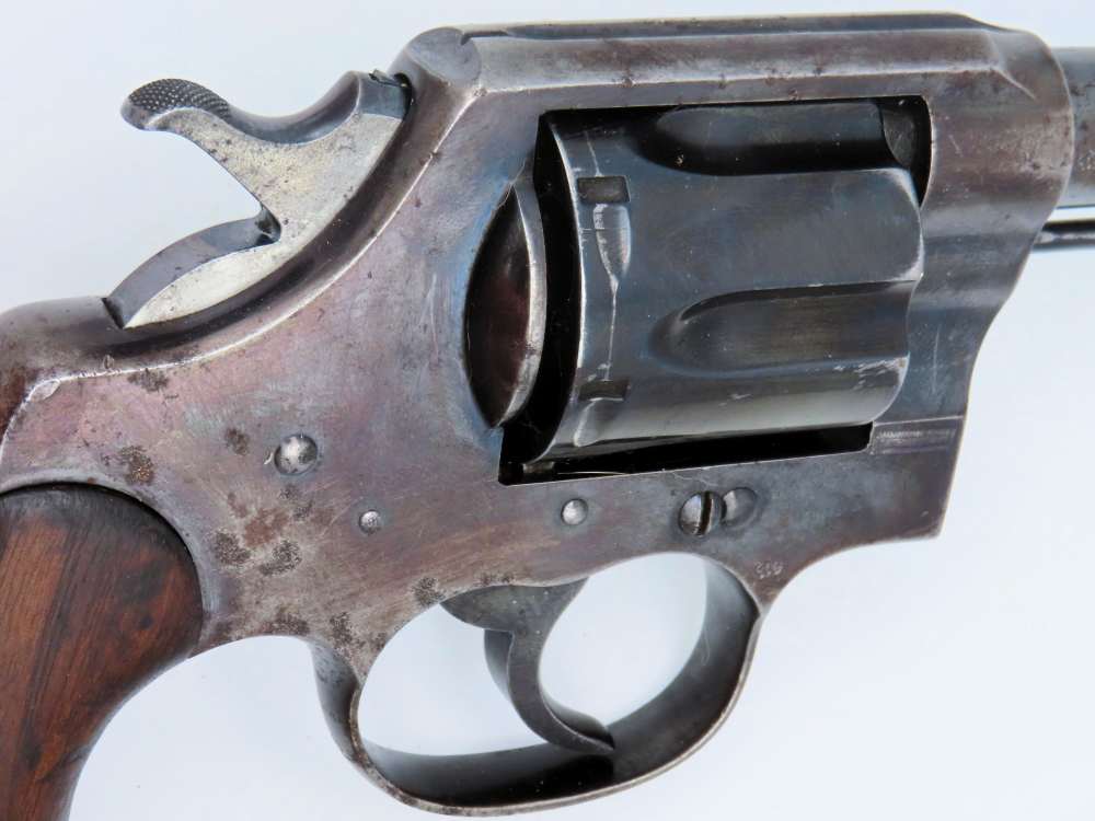 WW1 British Contract Colt New Service Revolver Unaltered .455 Webley 1915-img-6