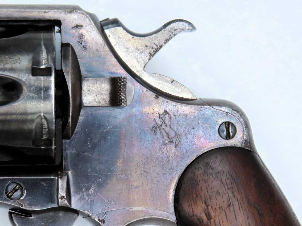 WW1 British Contract Colt New Service Revolver Unaltered .455 Webley 1915-img-18