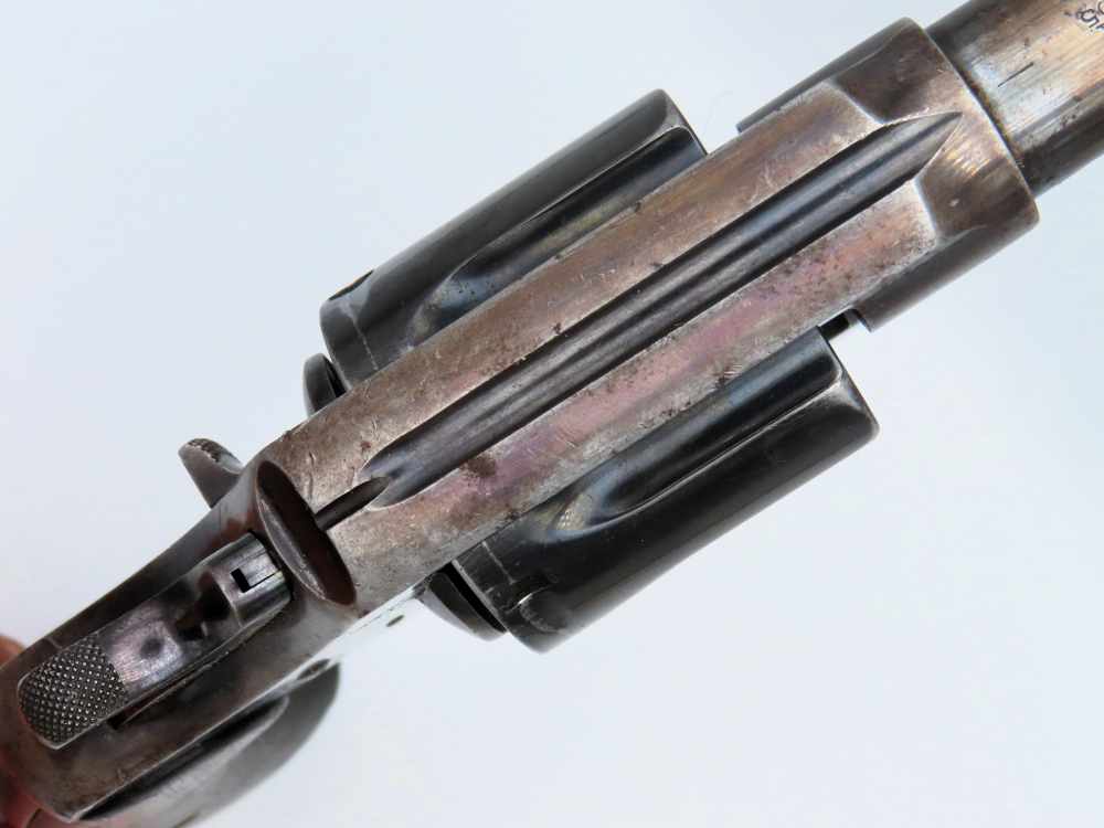 WW1 British Contract Colt New Service Revolver Unaltered .455 Webley 1915-img-9