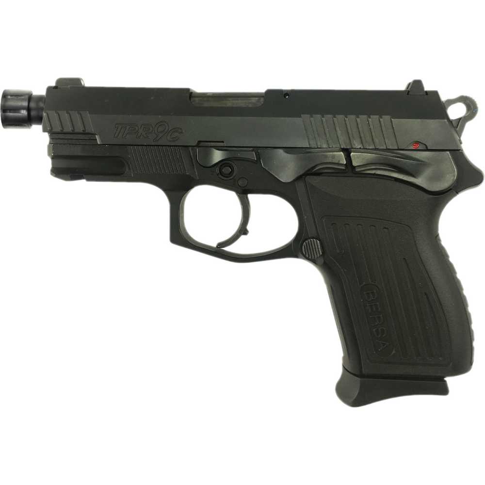 BERSA TPR9C X 9mm Black Threaded Barrel Factory New-img-0