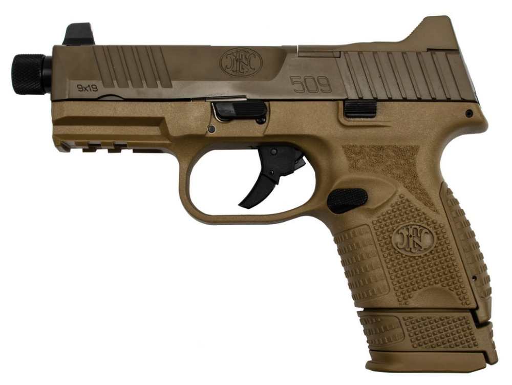 FN 509C 9mm FDE 24+1 Capacity Factory New-img-1