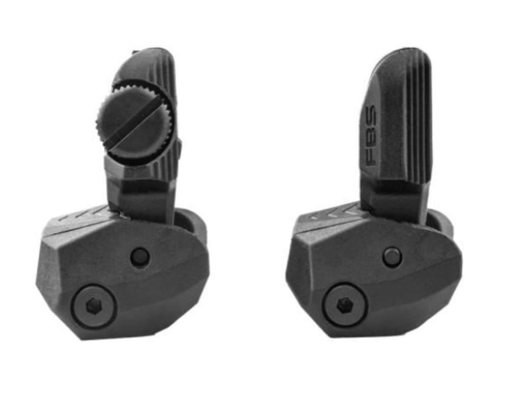 MEPRO FRBS Self-Illuminated Flip Backup Sights with Hyper-Bright™ -img-1