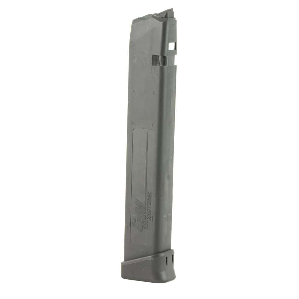 SGM Tactical, Magazine, 9MM, 33 Rounds, Fits Glock 17, Polymer, Black-img-1