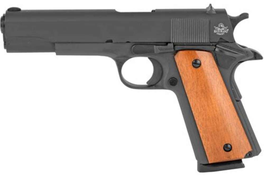 Rock Island / Armscor M1911A1 45ACP 8+1 Black Wood Grip-img-0