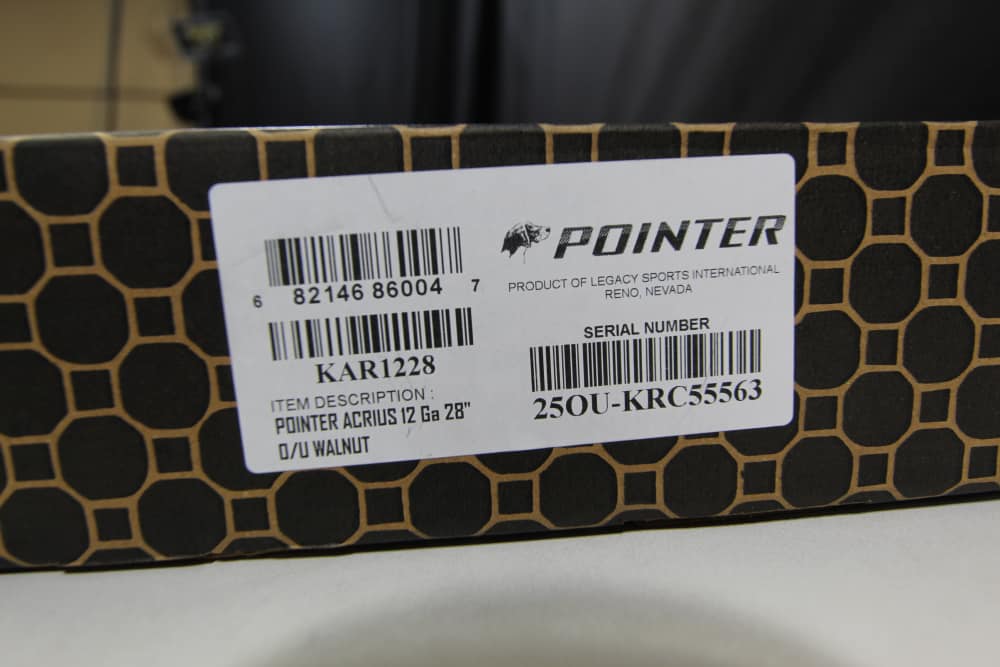 NIB KRC LEGACY SPORTS POINTER ACRIUS 12 GA OVER UNDER SHOTGUN 28IN KAR1228-img-2