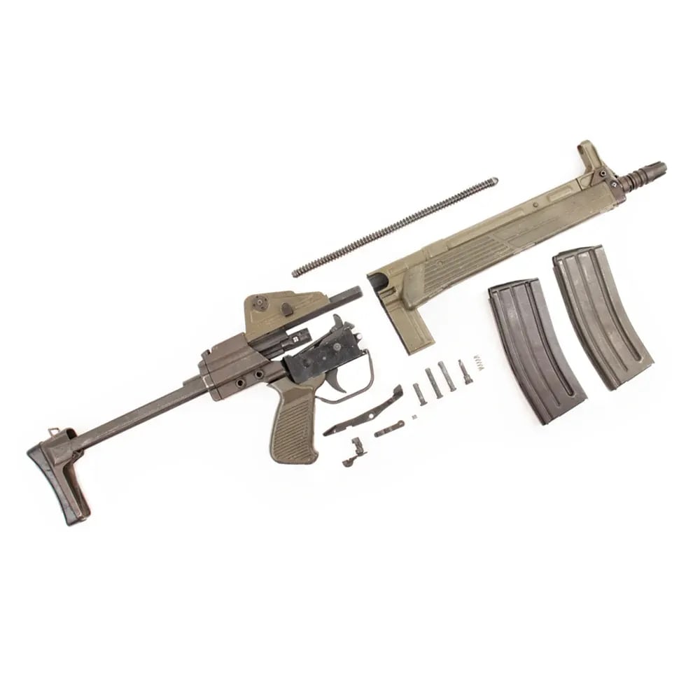 CETME LC 5.56 Parts Kit Intact Barrel OD Green w/ 2x 30rd Mags-img-0
