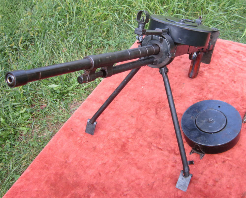 1945 Russian DTM SEMI AUTO DP-Tanker LMG parts kit, w/barrel, 2 Drums,tools-img-39