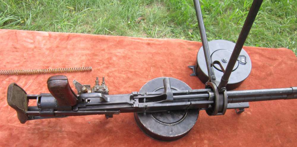 1945 Russian DTM SEMI AUTO DP-Tanker LMG parts kit, w/barrel, 2 Drums,tools-img-59