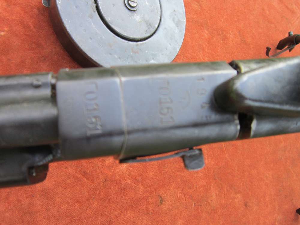 1945 Russian DTM SEMI AUTO DP-Tanker LMG parts kit, w/barrel, 2 Drums,tools-img-45